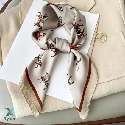 Elegancki szal w stylu nordyckim