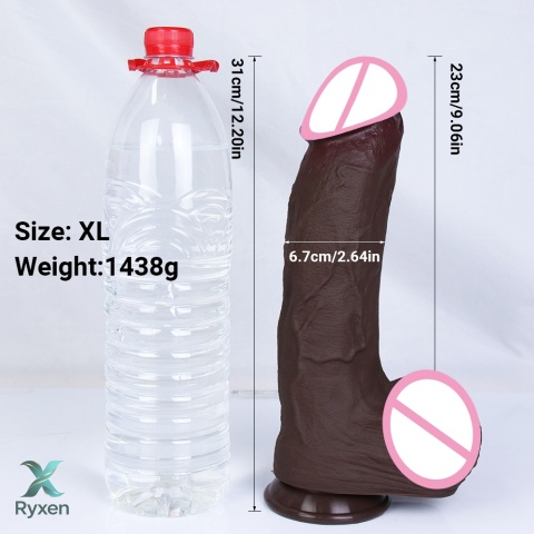 Realistyczne, miękkie w dotyku dildo