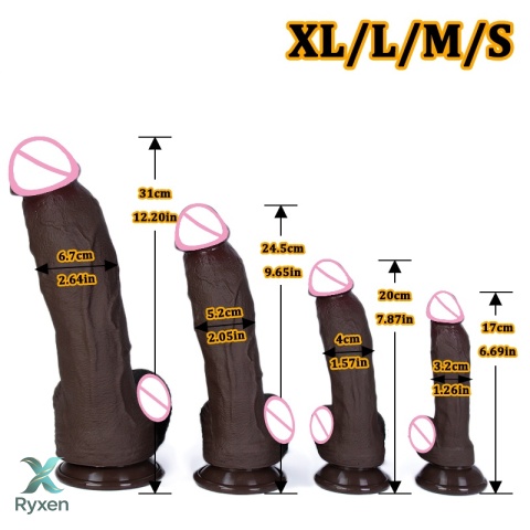 Realistyczne, miękkie w dotyku dildo