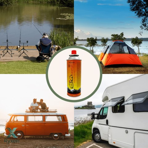 Kartusz gazowy z kołnierzem 220g/400ml Unilight