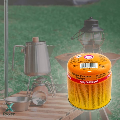 Kartusz nabój gazowy nabijany 190g/393ml Unilight