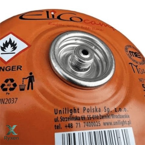 Kartusz nabój gazowy nakręcany 500g/900ml Unilight