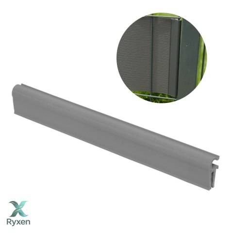 Klipsy do taśm ogrodzeniowych 10 szt. STANDARD SZARE Thermoplast