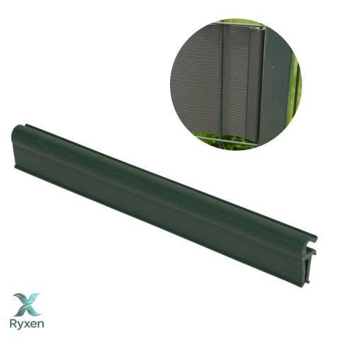 Klipsy do taśm ogrodzeniowych 10 szt. STANDARD ZIELONE Thermoplast