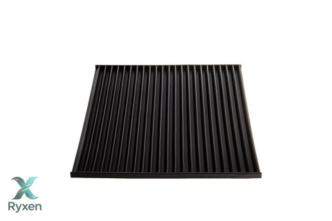 Mata 30x30cm przed kuwetę CZARNA FIBOO Fiboo