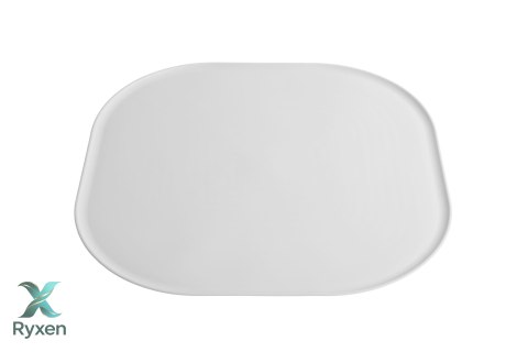 Mata 32x32cm pod miski BIAŁA FIBOO Fiboo