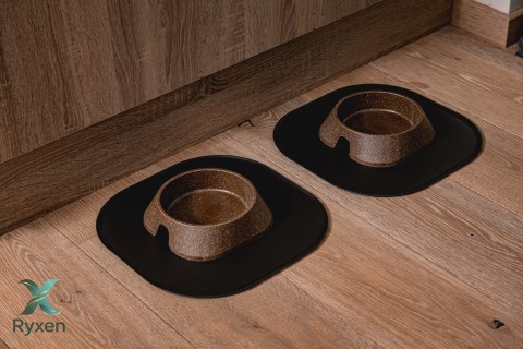 Mata 32x32cm pod miski BIAŁA FIBOO Fiboo