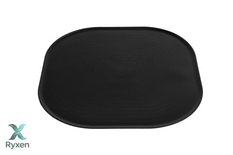 Mata 32x32cm pod miski CZARNA FIBOO Fiboo