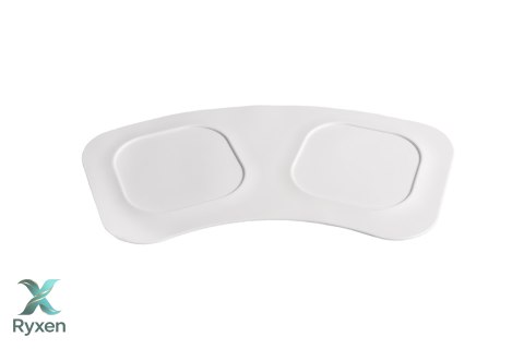 Mata 43x22cm pod miski BIAŁA FIBOO Fiboo