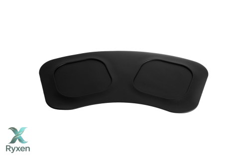 Mata 43x22cm pod miski CZARNA FIBOO Fiboo