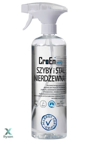 Płyn 0,75L do mycia szyb i stali nierdzewnej CROEN HYPO Croen Hypo