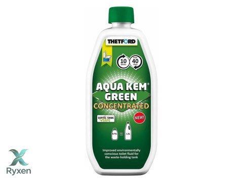 Płyn 0,75L do toalet turystycznych THETFORD AQUA KEM GREEN KONCENTRAT Thetford