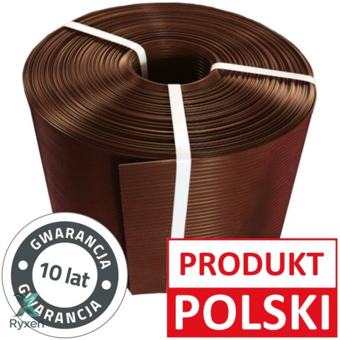 Taśma ogrodzeniowa 26mb Thermoplast® CLASSIC LINE 19cm BRĄZ PROTECTO