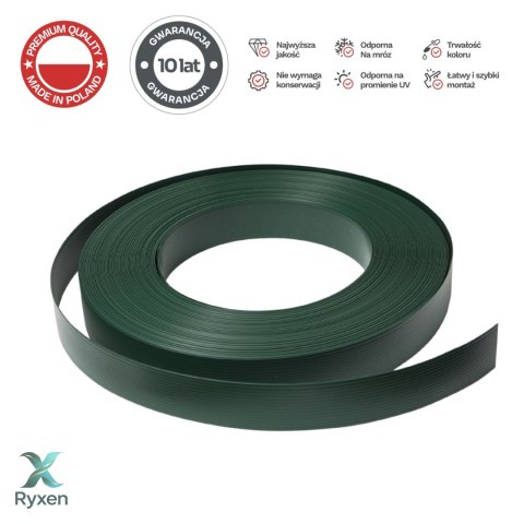 Taśma ogrodzeniowa 50mb Thermoplast® CLASSIC LINE 4,75cm ZIELONA PROTECTO