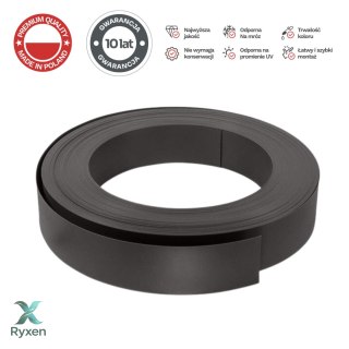 Taśma ogrodzeniowa system pionowy BASIC 48 mm GRAFIT Thermoplast