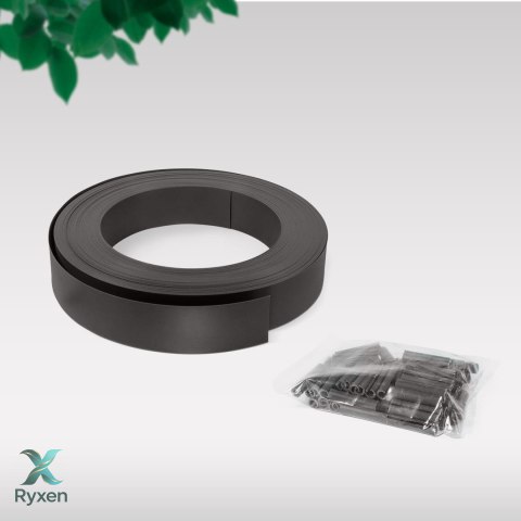 Taśma ogrodzeniowa system pionowy BASIC 48 mm GRAFIT Thermoplast