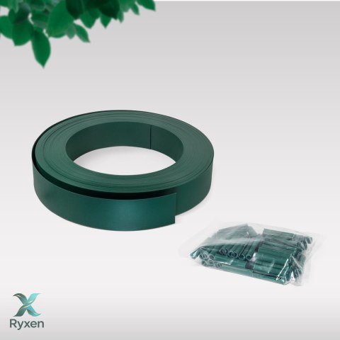 Taśma ogrodzeniowa system pionowy BASIC 48 mm ZIELONA Thermoplast