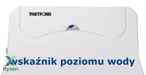 Toaleta turystyczna THETFORD EXCELLENCE 21L przenośna z pompką elektryczną 92306 Thetford