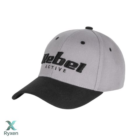 Czapka z daszkiem Rebel Active , kolor jasny szary , rozmiar S Rebel