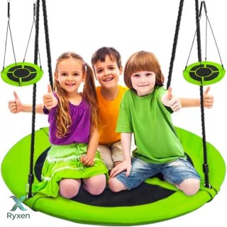 Huśtawka bocianie gniazdo 100cm ziel-czar 23514 MALATEC