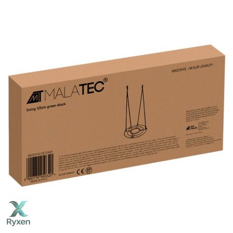 Huśtawka bocianie gniazdo 120cm zie-czar 23515 MALATEC