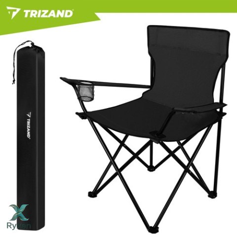 Krzesło wędkarskie czarne K23673 TRIZAND