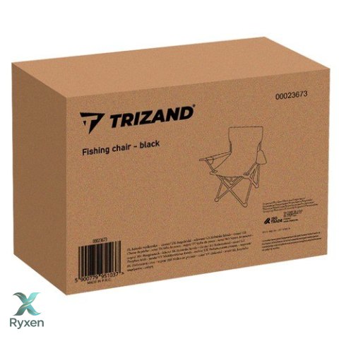 Krzesło wędkarskie czarne K23673 TRIZAND