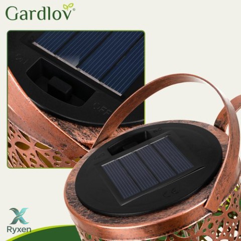 Lampa ogrodowa solarna - konewka Gardlov 23846 GARDLOV