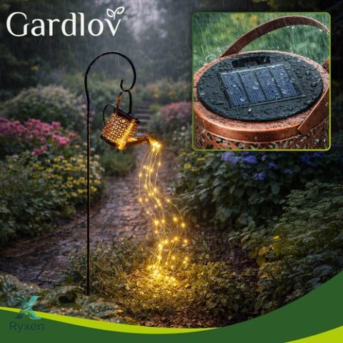 Lampa ogrodowa solarna - konewka Gardlov 23846 GARDLOV