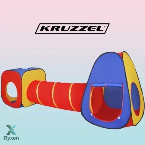 Namiot dla dzieci 3w1 Kruzzel 23871 KRUZZEL