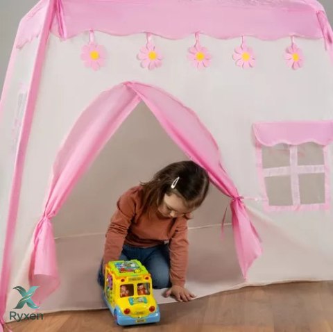 Namiot dla dzieci DOMEK + lampki 23472 KRUZZEL