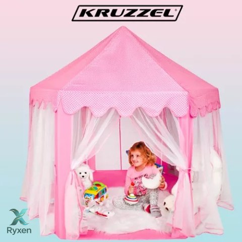 Namiot dla dzieci różowy Kruzzel 23869 KRUZZEL
