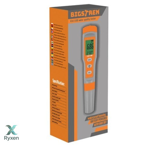 Tester jakości wody 4w1 LED Bigstren 23534 BIGSTREN