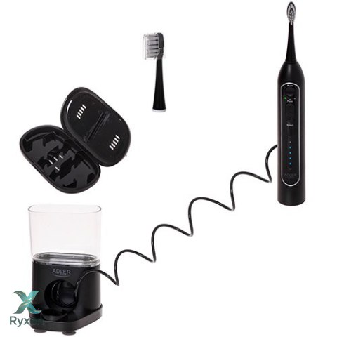 AD 2180 black Szczoteczka soniczna z irygatorem 2 w 1 ADLER