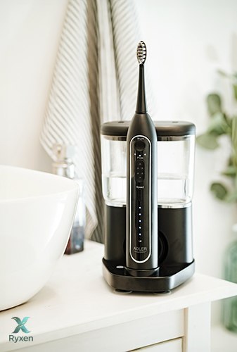 AD 2180 black Szczoteczka soniczna z irygatorem 2 w 1 ADLER