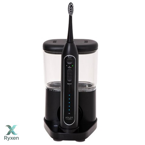 AD 2180 black Szczoteczka soniczna z irygatorem 2 w 1 ADLER