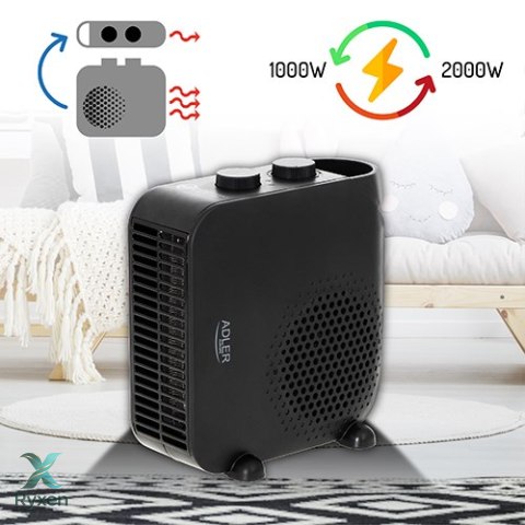 AD 7725 black Termowentylator ADLER