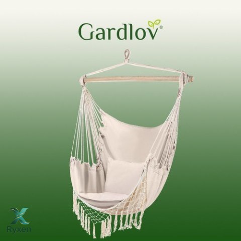 Hamak - krzesło brazylijskie beżowe Gardlov 23670 ISO TRADE