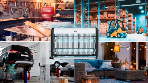 Lampa owadobójcza TEESA rażąca 20W(2x10W) Teesa
