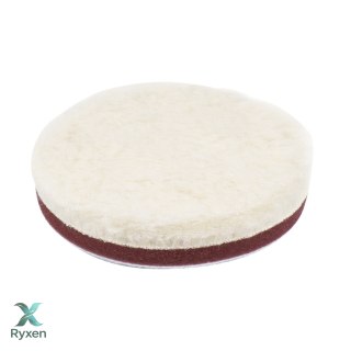 Pad polerski wełniany futro polerskie medium średni na rzep 125 mm amio-03705 AMiO