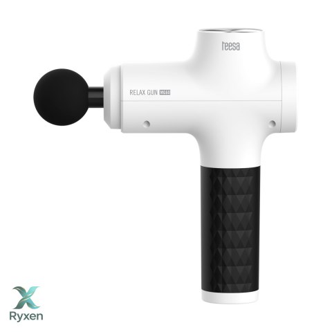 Pistolet do masażu TEESA RELAX GUN MG60, 8 nakładek, biały Teesa