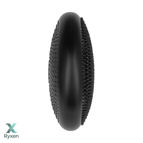 Poduszka sensoryczna rehabilitacyjna 33cm + pompka , kolor czarny, REBEL ACTIVE Rebel