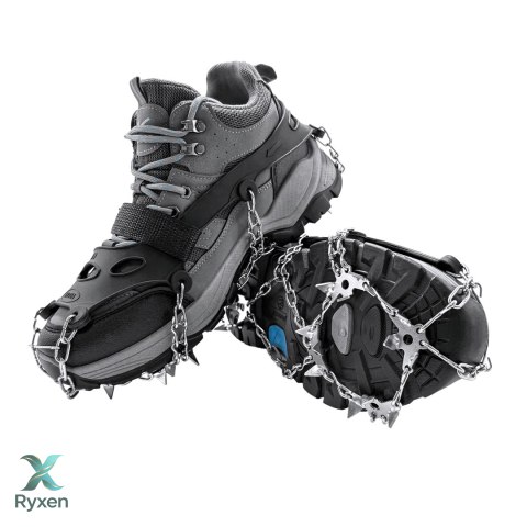 Raczki z kolcami na buty turystyczne, rozmiar L ( 41 - 44 ) , REBEL ACTIVE Rebel