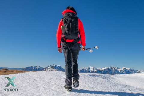 Raczki z kolcami na buty turystyczne, rozmiar L ( 41 - 44 ) , REBEL ACTIVE Rebel