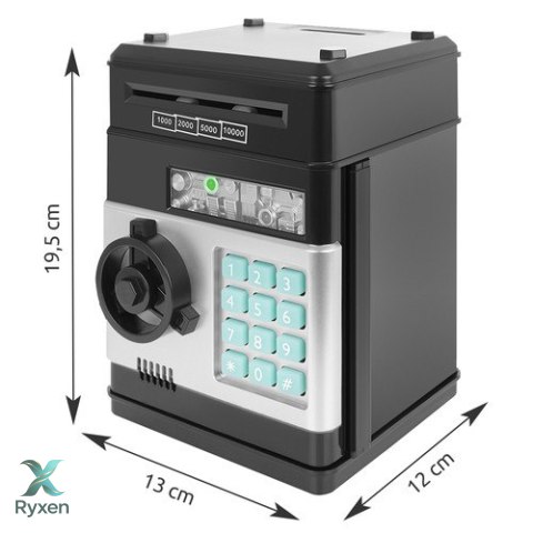 Skarbonka - sejf / bankomat elektroniczny 23545 KRUZZEL