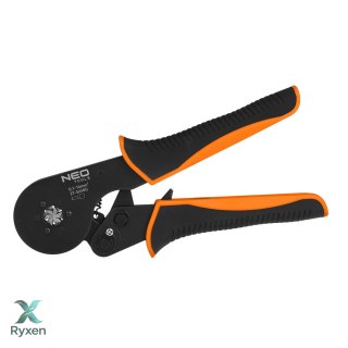 Szczypce do zaciskania końcówek tulejkowych 6 kamieni, średnica tulejek: 0.1 - 16 mm2 NEO TOOLS