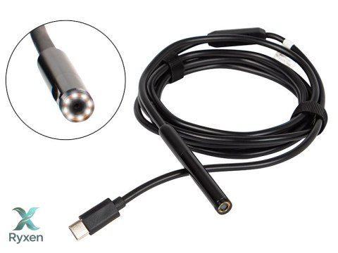 14-404# Endoskop kamera dwuobiektywowa 7,9mm 2m wifi` Blow