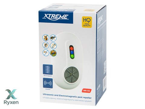 44-193# Odstraszacz gryzoni xtreme mr-03 ultradźwiękowy wtyczkowy 230v Blow