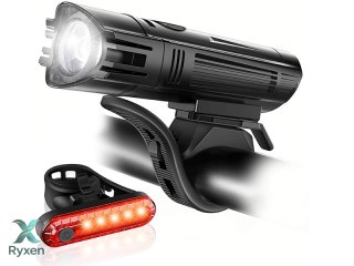 71-167# Lampki rowerowe przód+tył zestaw bl-05` Blow