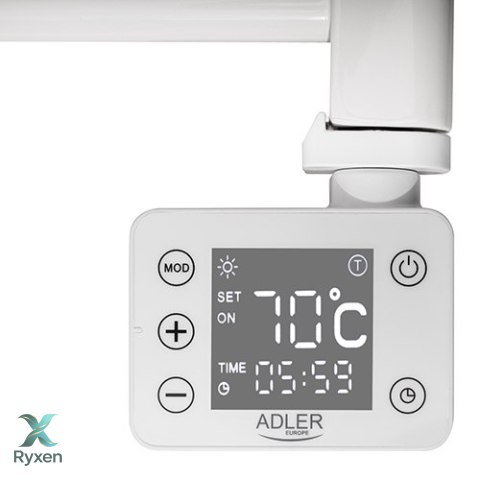 AD 7824 Grzejnik łazienkowy elektryczny led ADLER